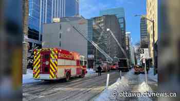 Laurier Avenue fire: Ottawa fire crews battle kitchen blaze - CTV News Ottawa