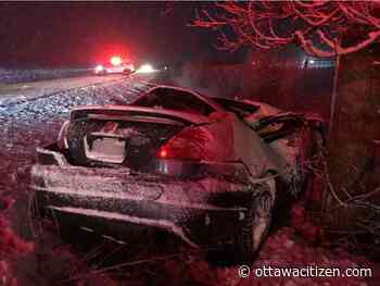 Ottawa firefighters extricate trapped driver - Ottawa Citizen