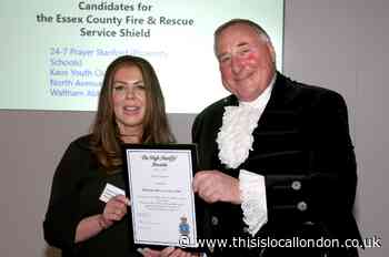 Waltham Abbey charity receives grant at High Sheriffs' Awards