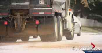 Strong winds, drifting snow leave Saskatoon streets an icy mess