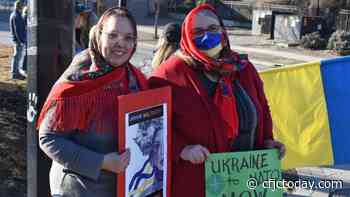 More weekend rallies to come in support of Ukraine - CFJC Today Kamloops