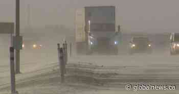 Hazardous highway conditions in Sask. due to blowing snow, strong winds