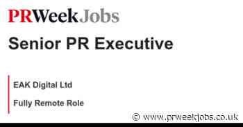 EAK Digital Ltd: Senior PR Executive