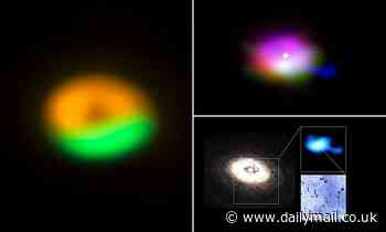 Planet forming 444 light years away contains large organic molecule