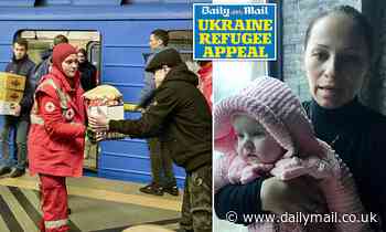 Mail readers' donations fund Red Cross efforts to provide shelter and food for besieged Ukrainians - Daily Mail