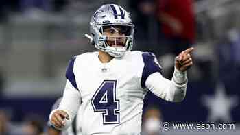 Cowboys restructure Prescott, Martin contracts