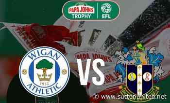 Wigan v Sutton preview - News - Sutton United