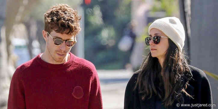 Shaun White & Nina Dobrev Take Her Dog for a Walk Together in L.A.