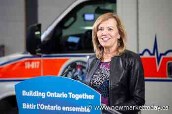 Newmarket-Aurora MPP, health minister Christine Elliott not running for re-election - NewmarketToday.ca
