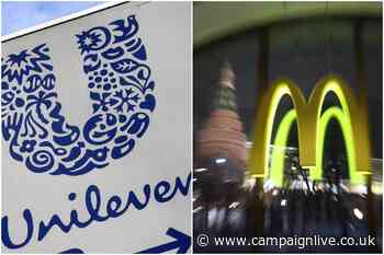 Unilever stops adspend and McDonald's 'pauses all operations' in Russia