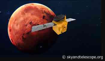 Update from the Hope Probe at Mars