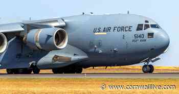 Huge American military transport aircraft spotted flying over Cornwall - Cornwall Live