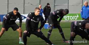 Sampdoria al lavoro sotto gli occhi del presidente Marco Lanna - Telenord.it