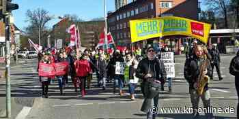 Demo in der Innenstadt: Hunderte Erzieherinnen streiken in Kiel - Kieler Nachrichten