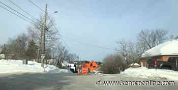 Snow clearing on Valley Drive, Ninth Street North - KenoraOnline.com