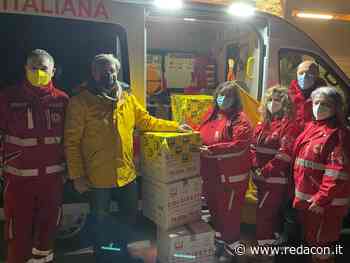 Canossa, i volontari della CRI impegnati nella consegna di pacchi solidali - Redacon - Redacon