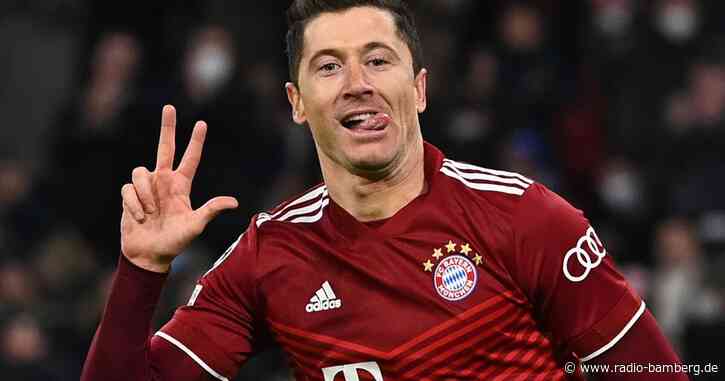 Lewandowski führt Bayern mit Hattrick-Show ins Viertelfinale