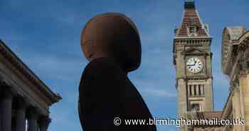 Birmingham's famous Sir Antony Gormley statue returns after nearly five years in storage - Birmingham Live