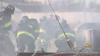 1 Dead In 3-Alarm Fire At Baltimore Fuel Facility, Authorities Say - CBS Baltimore