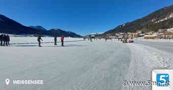 Eislaufsaison am Weissen­see bald zu Ende - 5 Minuten