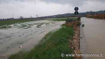 Il maltempo: fondovalle Sinarca impraticabile, disagi anche a Rio Vivo - Termoli Online