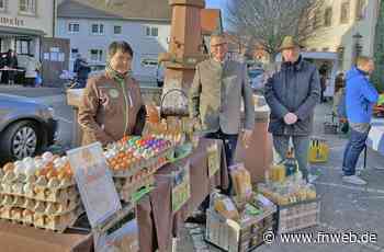 Dorfmarktplatz in Schweinberg ist „Aushängeschild für Regionales” - Fränkische Nachrichten