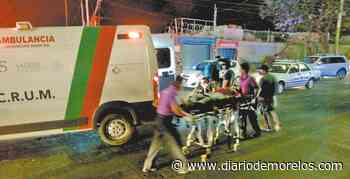 Embiste auto a 3 motociclistas en Cuernavaca - Diario de Morelos