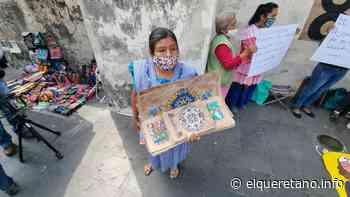 Denuncian artesanas indígenas que funcionarios del Ayuntamiento de Cuernavaca las agreden y humillan - El Queretano