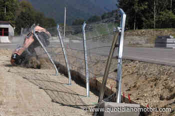 Il crash test delle recinzioni delle piste della Formula 1 è pazzesco! - Quotidiano Motori