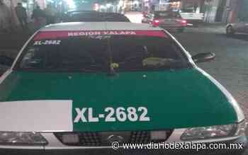 Intentó robar un taxi; fue descubierto por el dueño - Diario de Xalapa