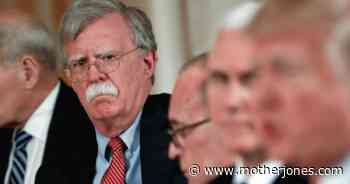 John Bolton: Trump Cared More About a “Spaghetti Bowl of Conspiracy Theories” Than Ukraine – Mother Jones - Mother Jones
