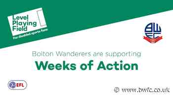 Wanderers Support Level Playing Field - News - Bolton Wanderers