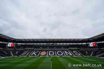 Ticket Information For MK Dons Away - News - Bolton Wanderers