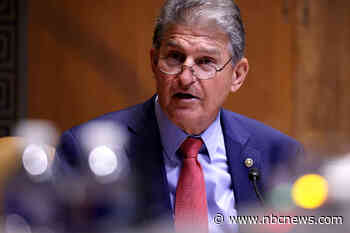 Sen. Manchin to meet with Judge Ketanji Brown Jackson on Wednesday