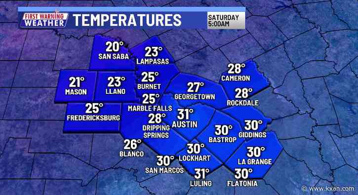 First Warning: Late-season freeze likely