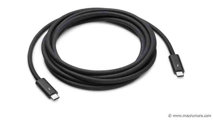 Apple's New Studio Display Includes 1-Meter Thunderbolt Cable With 3-Meter Option Coming Soon