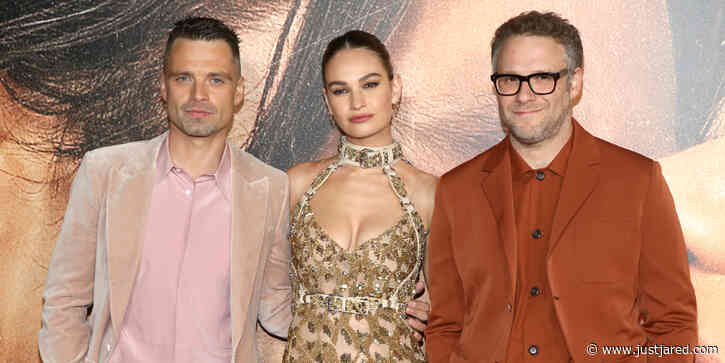 Lily James & Sebastian Stan Celebrate The Series Finale of 'Pam & Tommy' in LA
