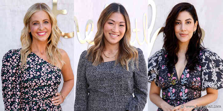 Pregnant Jenna Ushkowitz Shows Off Her Baby Bump at International Women's Day Luncheon With Sarah Michelle Gellar & More