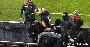 Admira gegen Austria - Fanskandal: Andi Herzogs Courage vertrieb den Mob - Kronen Zeitung