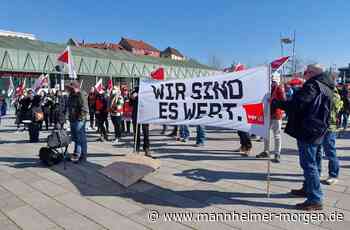 Hunderte Erziehende fordern bei Warnstreik in Mannheim mehr Anerkennung - Mannheim - Nachrichten und Informationen - Mannheimer Morgen