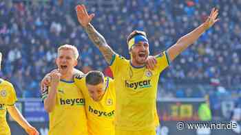 Eintracht Braunschweig siegt in Mannheim - SV Meppen verliert - NDR.de