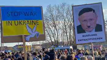 Tausende bei Demo in Mannheim und Ludwigshafen gegen Ukraine-Krieg - SWR Aktuell