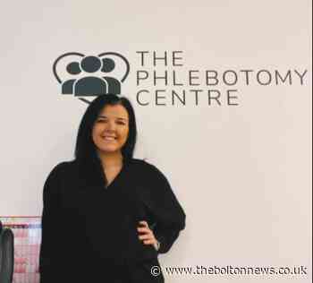 Bolton entrepreneur brings phlebotomy clinic to hometown