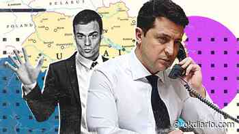 Sánchez saca pecho de su charla con Zelenski pero el ucraniano le ningunea en su ronda de contactos - Okdiario