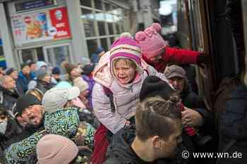 Vor allem Kinder flüchten aus der Ukraine