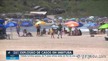 Covid: Imbituba tem mil novos casos confirmados em menos de uma semana; força-tarefa intensifica atendimentos - Globo.com