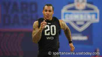 WATCH: Jalen Nailor and Connor Heyward run 40-yard dash at NFL combine - USA Today