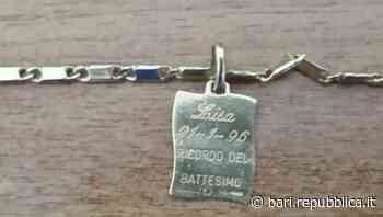 "Lisa, ricordo del battesimo": a Bari ritrovati gioielli rubati, ora si cercano proprietari - La Repubblica