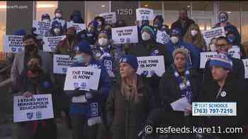 Minneapolis teachers to strike Tuesday; St. Paul union reaches 'tentative agreement'