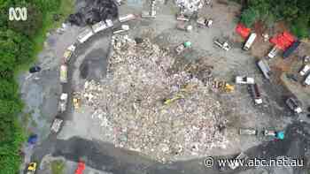 In Lismore, 1,000 tonnes a day of sodden waste is scooped off the streets